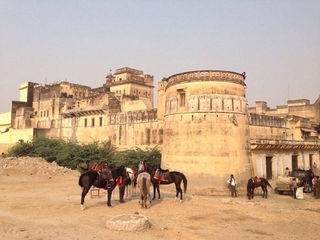 Narayan Niwas Castle Hotel Ramgarh Shekhawati Buitenkant foto