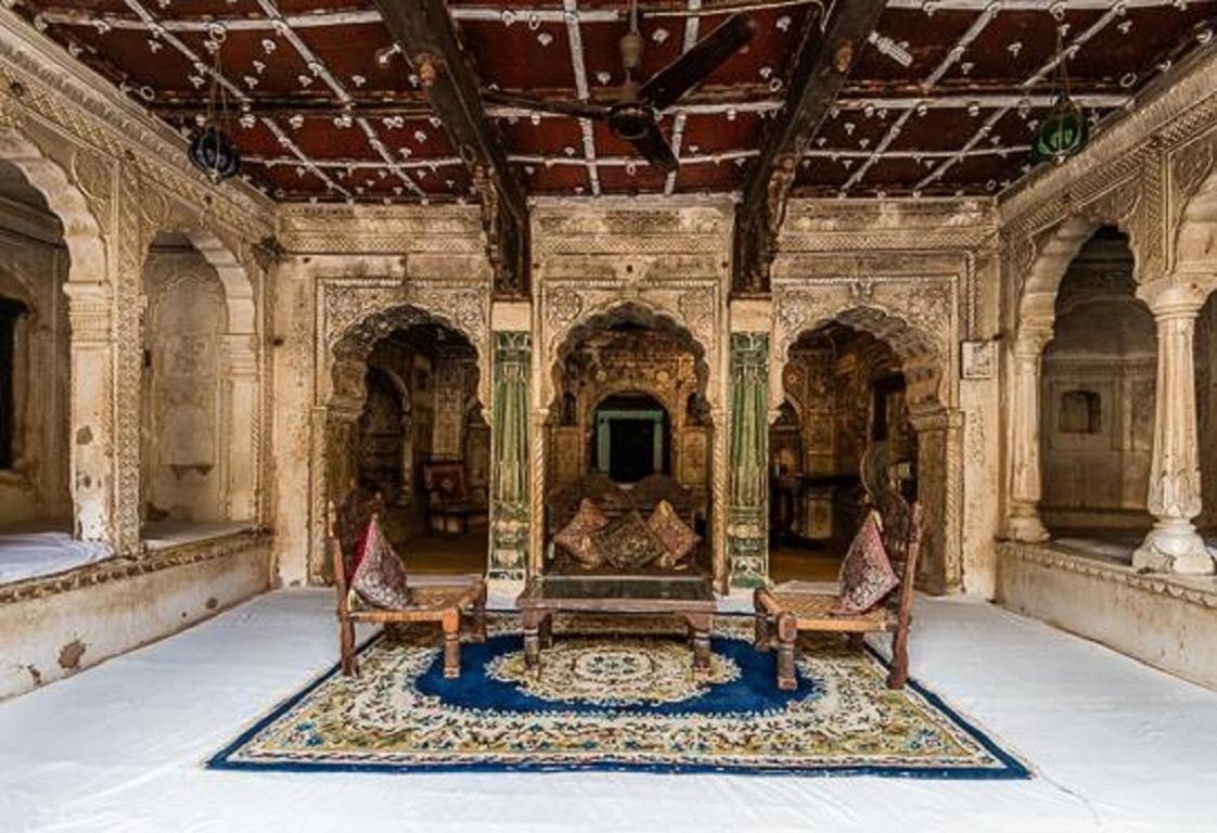 Narayan Niwas Castle Hotel Ramgarh Shekhawati Buitenkant foto